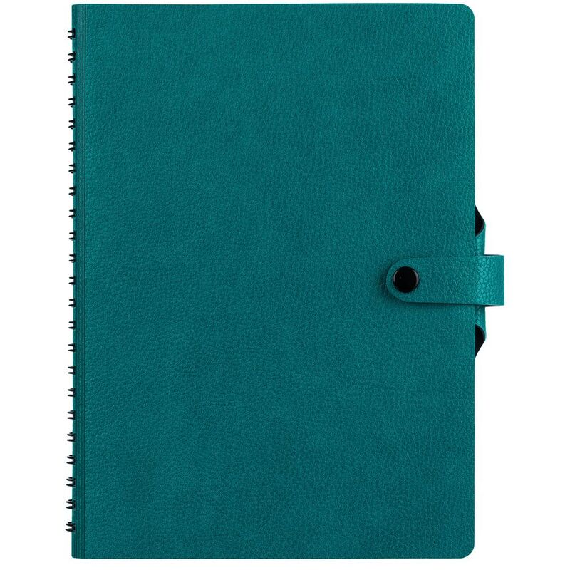 Ежедневник Strep Front на заказ, недатированный, бирюзовый арт.17283.49