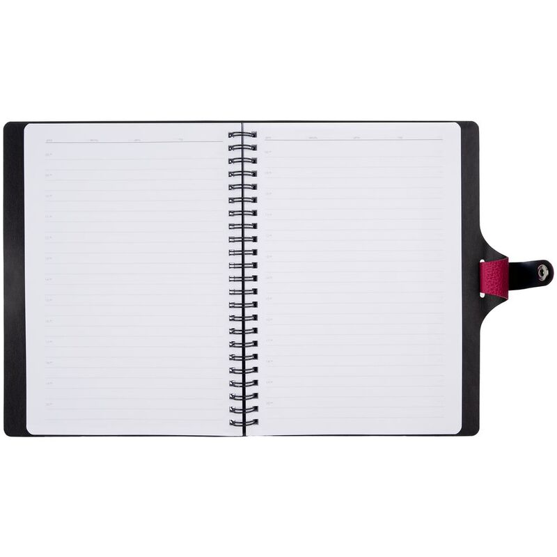 Ежедневник Strep Front на заказ, недатированный, малиновый арт.17283.55