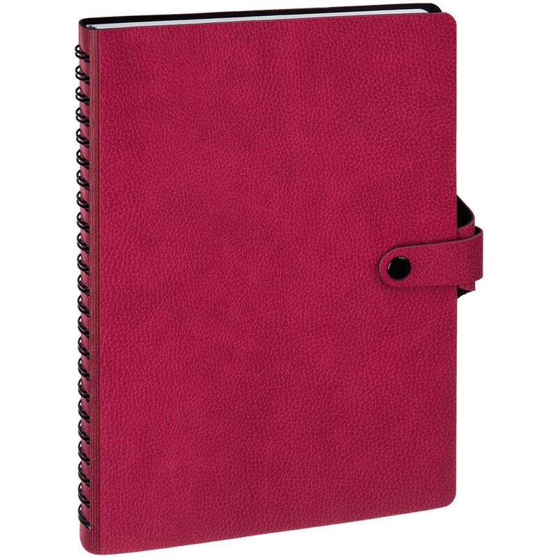 Ежедневник Strep Front на заказ, недатированный, малиновый арт.17283.55