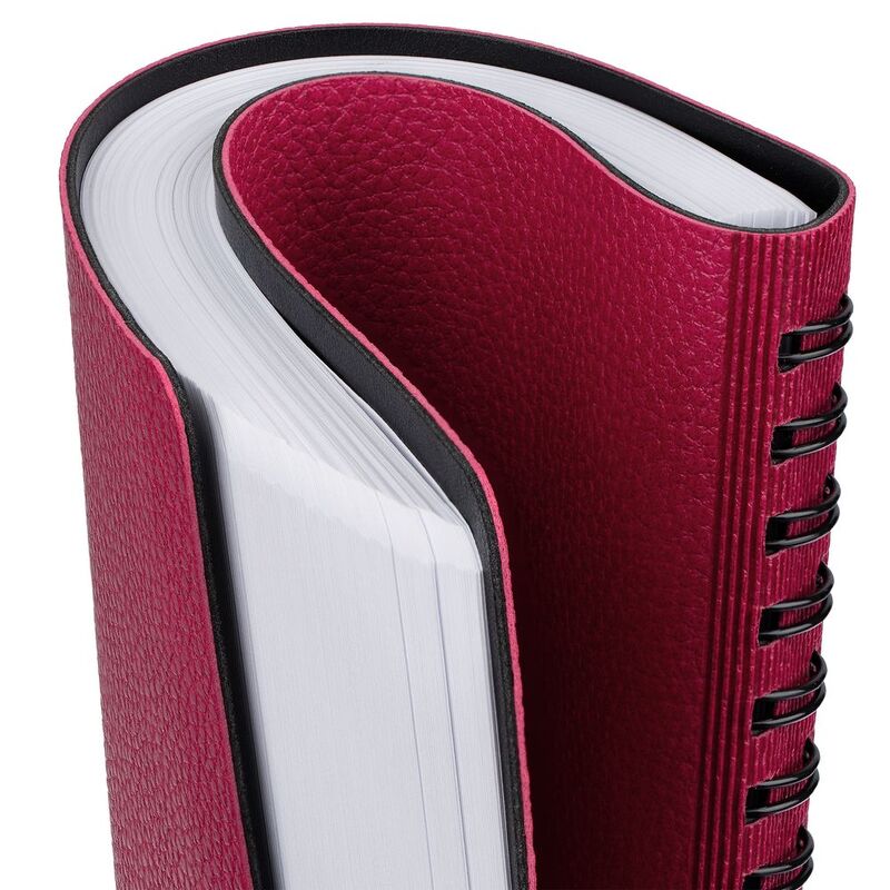 Ежедневник Strep Front на заказ, недатированный, малиновый арт.17283.55