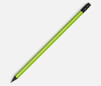 Карандаш простой Triangle Black с ластиком, зеленое яблоко арт.20555.90
