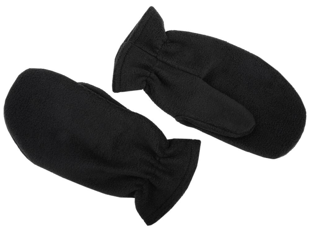 Варежки Fleecy, черные арт.17483.30