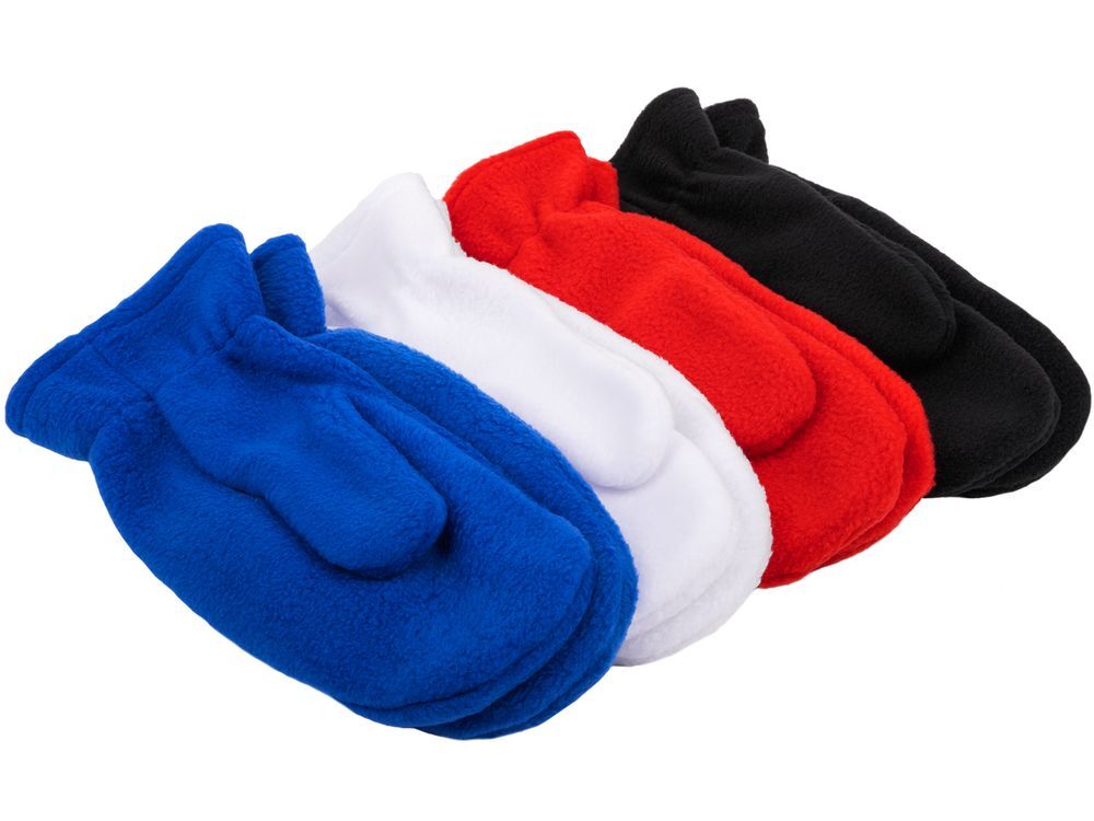 Варежки Fleecy, черные арт.17483.30