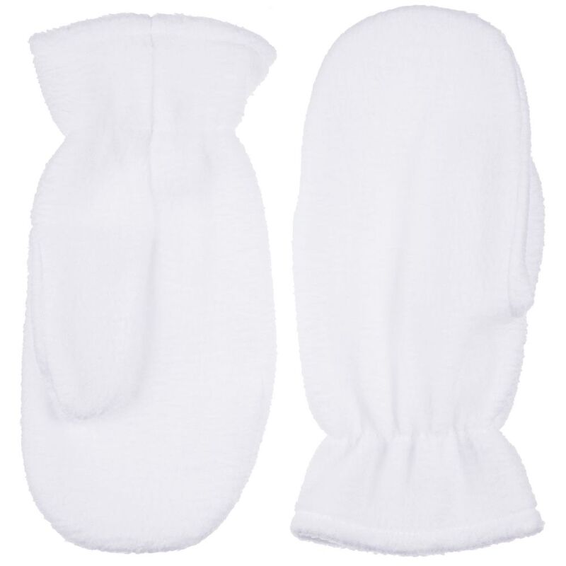 Варежки Fleecy, белые арт.17483.60