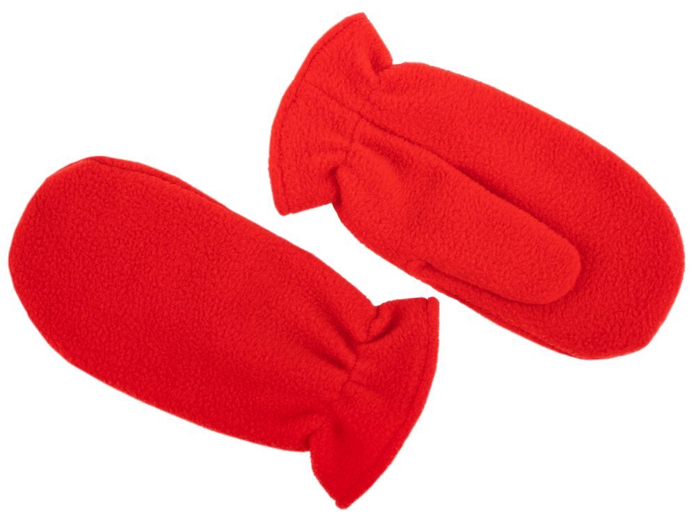 Варежки Fleecy, красные арт.17483.50