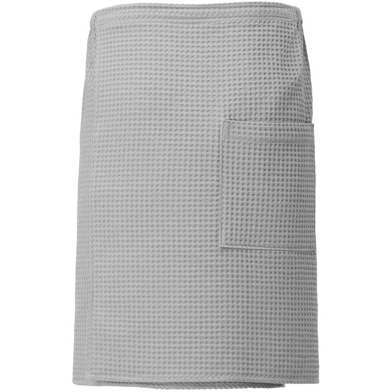 Килт вафельный мужской Onsen, светло-серый, единый размер арт.17348.13