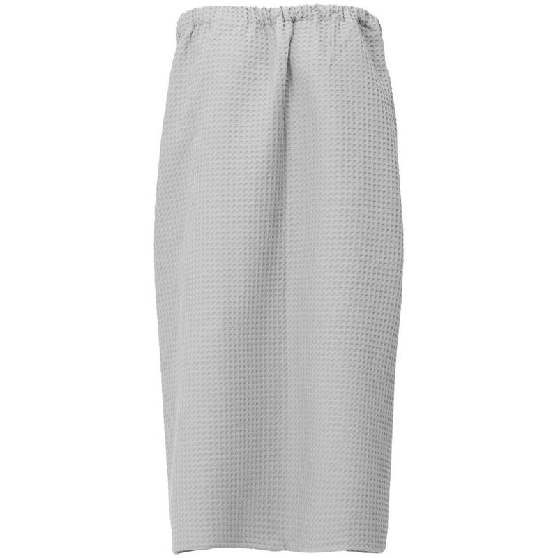 Килт вафельный женский Onsen, светло-серый, единый размер арт.17349.13