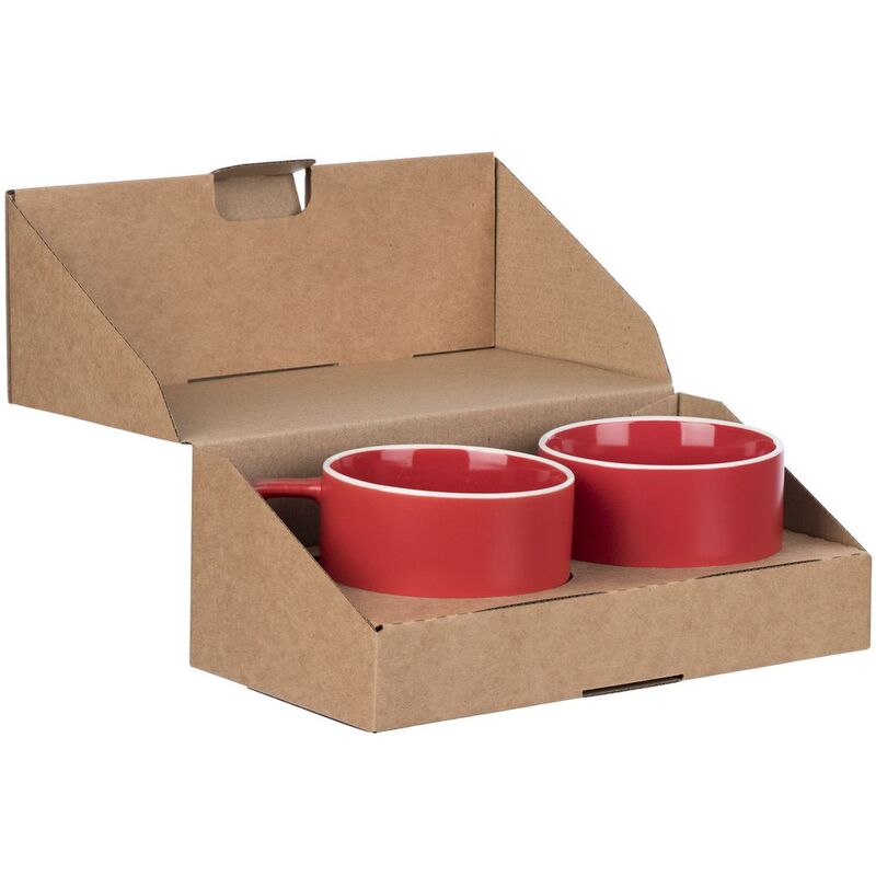 Коробка Klep для двух кружек, крафт арт.24702.00