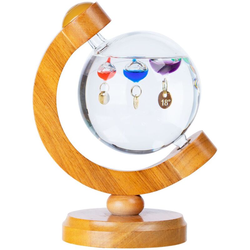 Термометр-шар &laquo;Галилео&raquo; в деревянном корпусе арт.17697.00