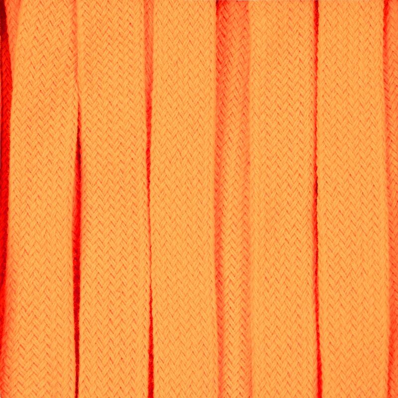 Плоский шнур Cord XL, оранжевый неон, 190 см арт.19730.22.190cm