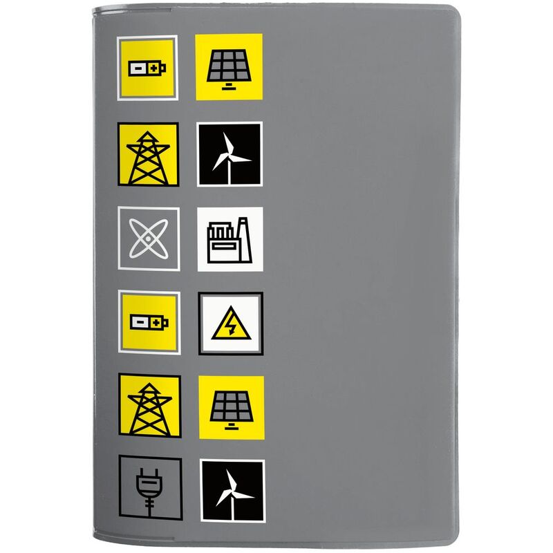 Обложка для паспорта Industry, ver.2, энергетика арт.17768.10