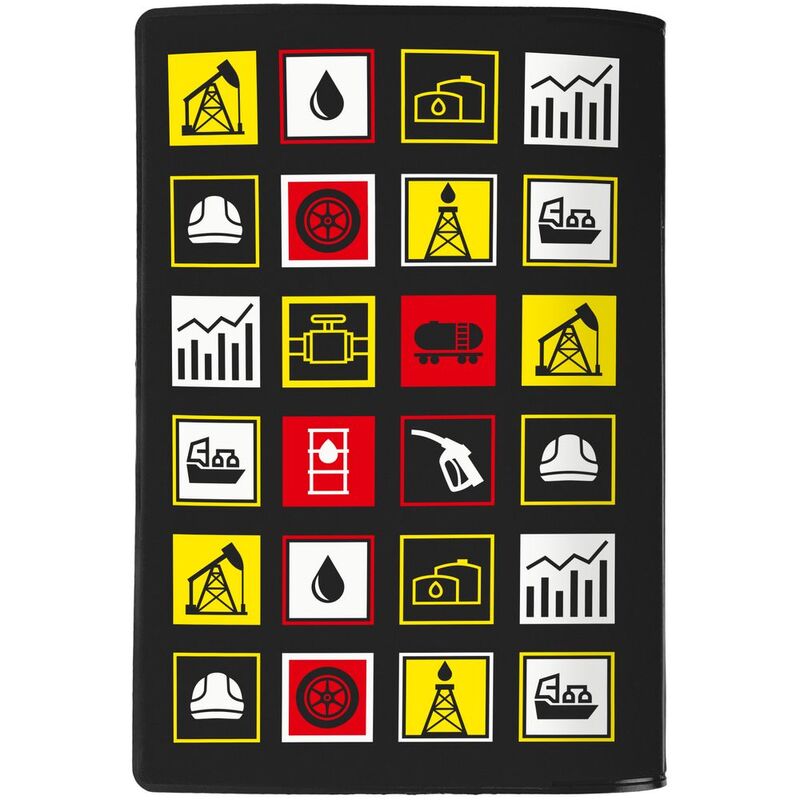 Обложка для паспорта Industry, ver.2, нефть и газ арт.17768.30