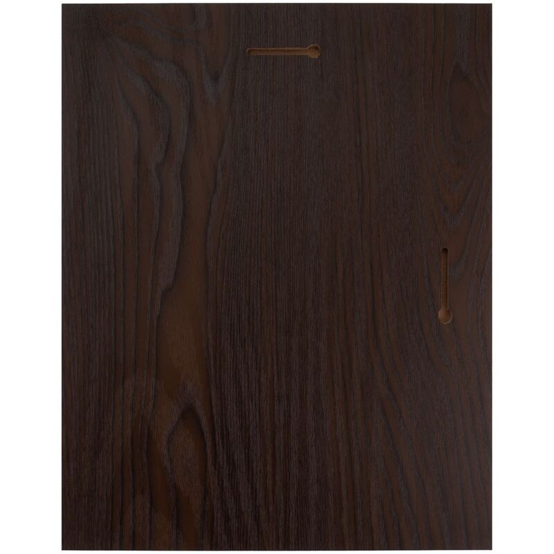 Плакетка Plaque XL, венге с серебристой пластиной арт.20456.10