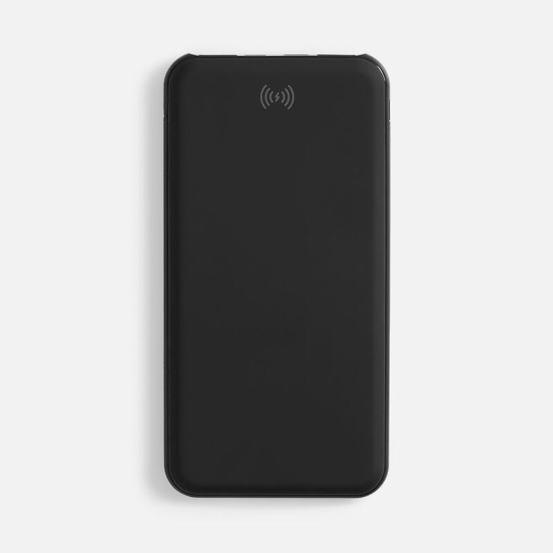 Аккумулятор с беспроводной зарядкой All Day Wireless, 10000 мАч, черный арт.27678.30