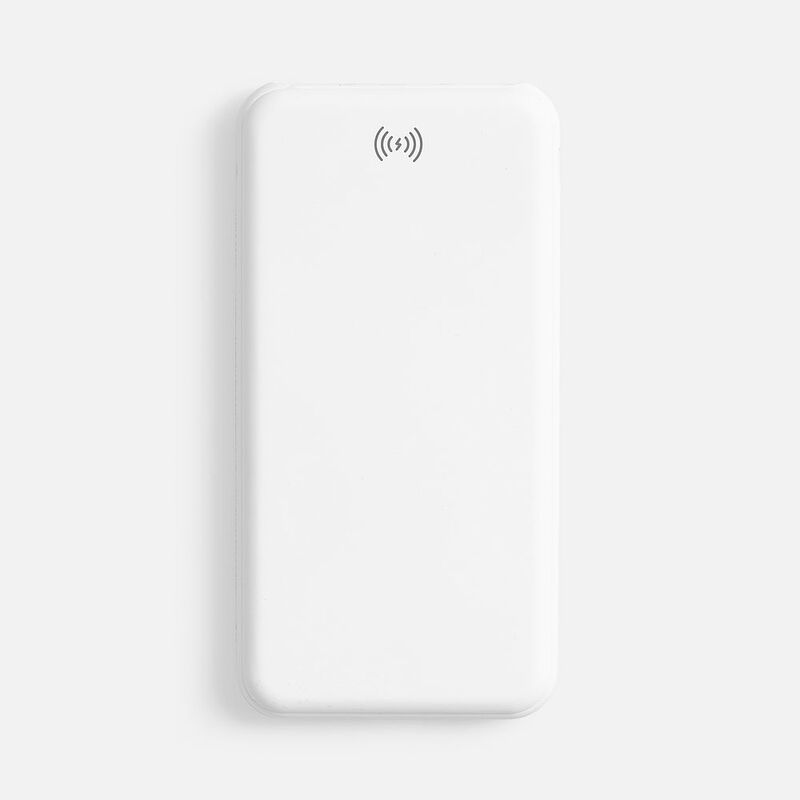 Аккумулятор с беспроводной зарядкой All Day Wireless, 10000 мАч, белый арт.27678.60