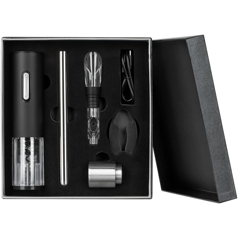 Винный набор Wine Diesel, черный арт.20051.30