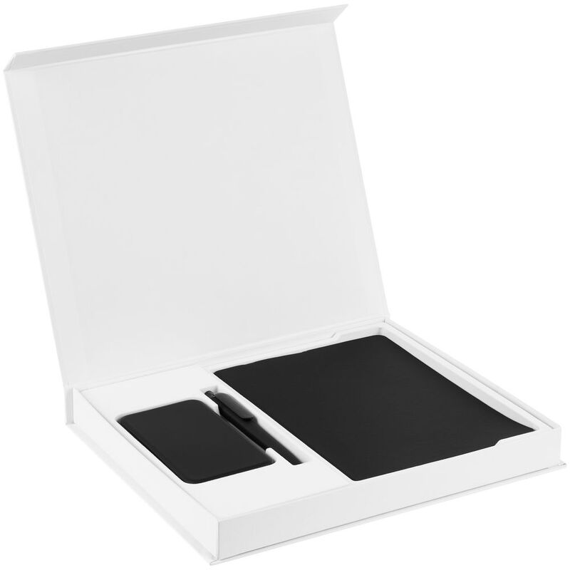 Коробка Daily Touch под ежедневник, аккумулятор и ручку, ver. 2, белая арт.27673.61