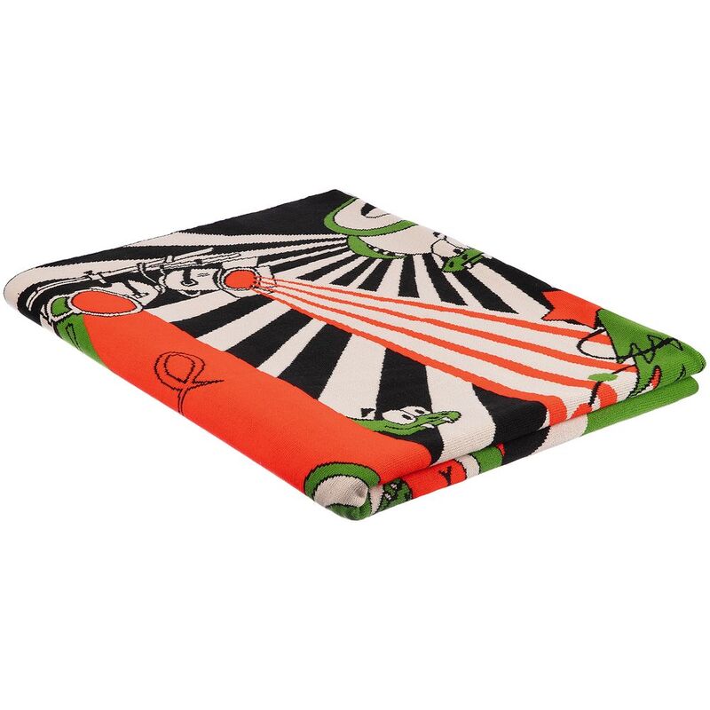 Плед Snake Your Body, красный арт.20231.50