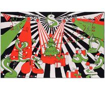 Плед Snake Your Body, красный арт.20231.50