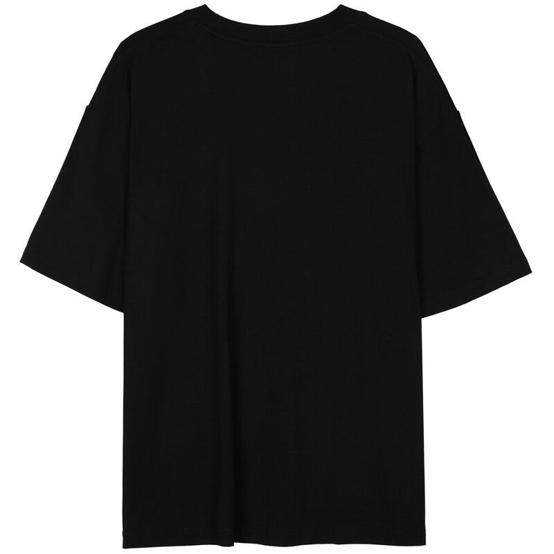 Футболка оверсайз унисекс Lavinia, черная арт.19416.30