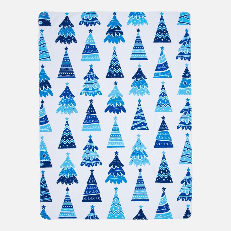 Флисовый плед Imaginario, синий арт.18648.40