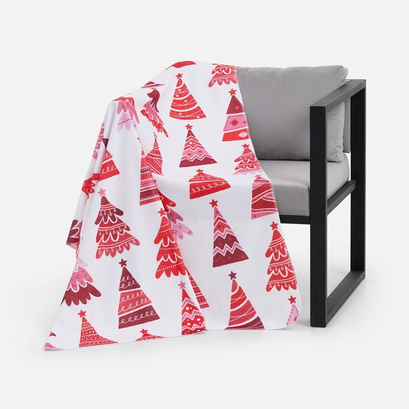 Флисовый плед Imaginario, красный арт.18648.50