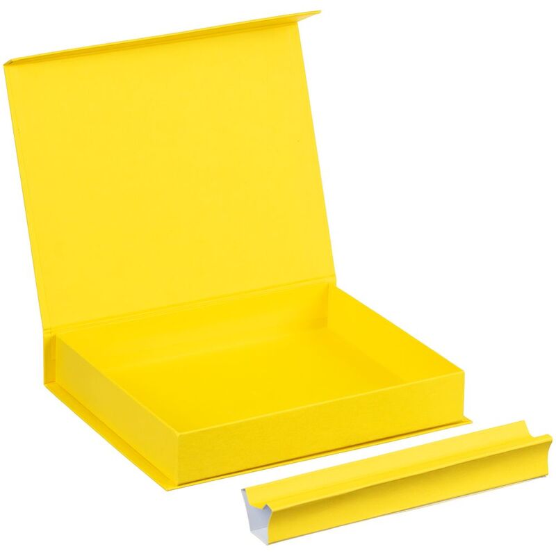 Коробка Duo под ежедневник и ручку, желтая арт.1639.80