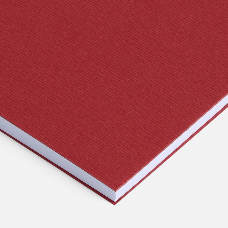 Блокнот Salvador в клетку, красный арт.26068.50