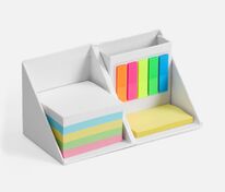 Настольный набор со стикерами Mnemonic ver.2, белый арт.17636.60