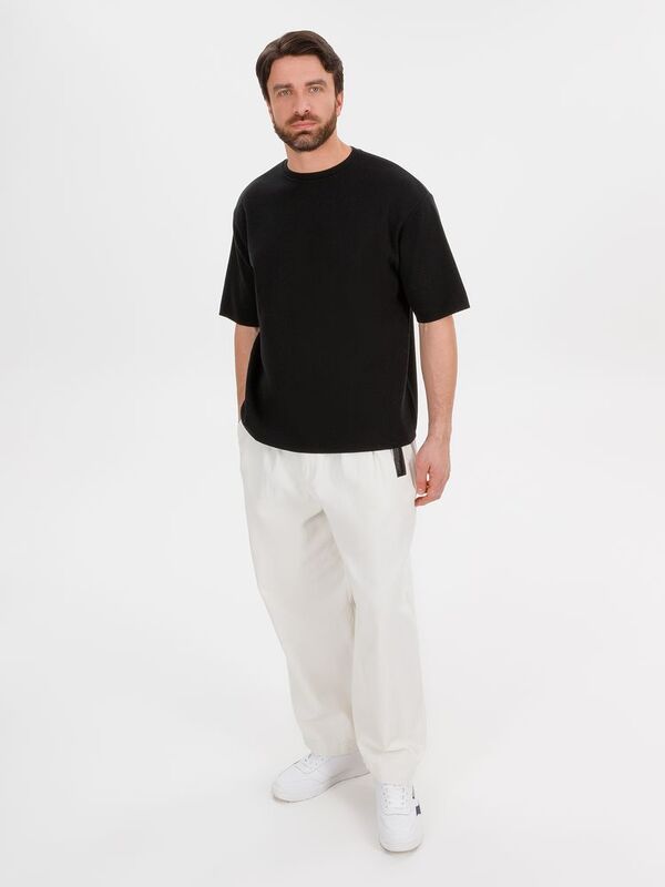 Джемпер с коротким рукавом Siluetti Volumica, черный арт.20573.30