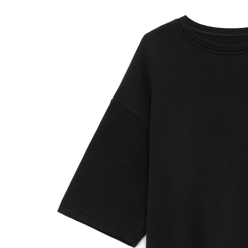 Джемпер с коротким рукавом Siluetti Volumica, черный арт.20573.30