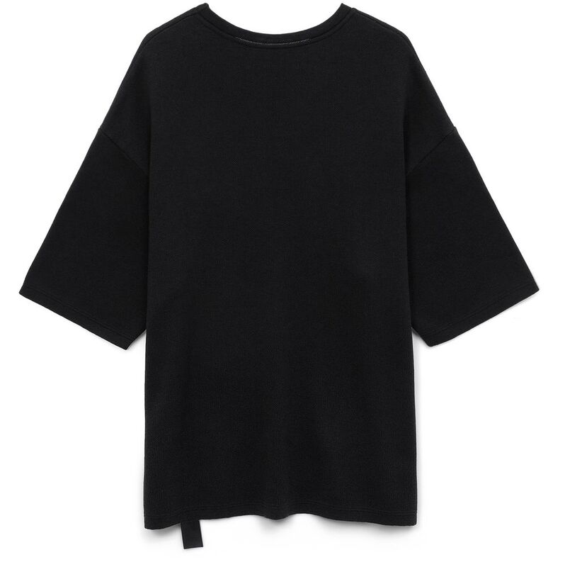 Джемпер с коротким рукавом Siluetti Volumica, черный арт.20573.30