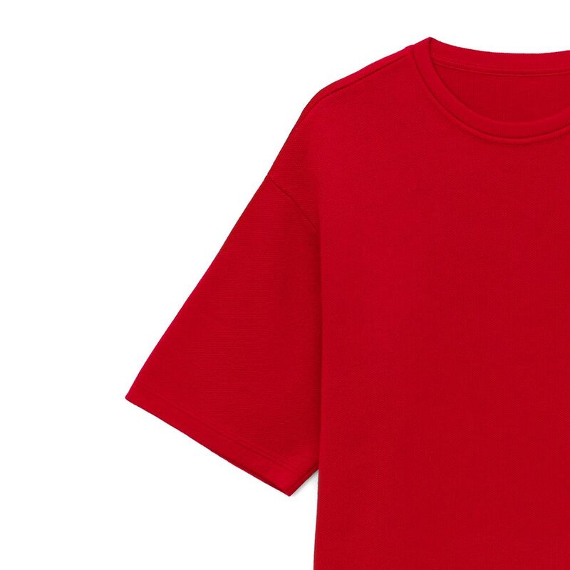 Джемпер с коротким рукавом Siluetti Volumica, красный арт.20573.50