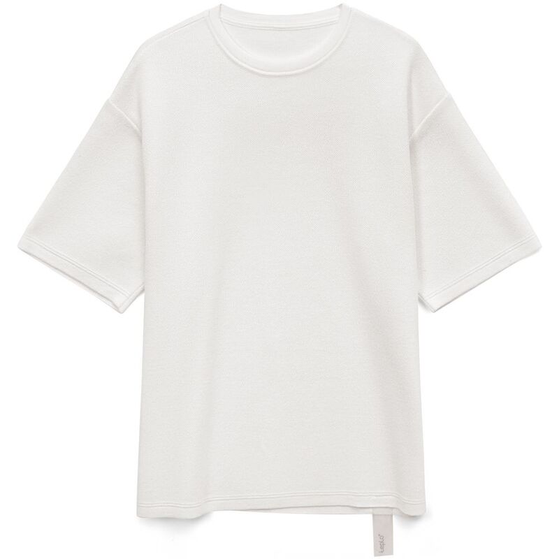 Джемпер с коротким рукавом Siluetti Volumica, молочно-белый арт.20573.60