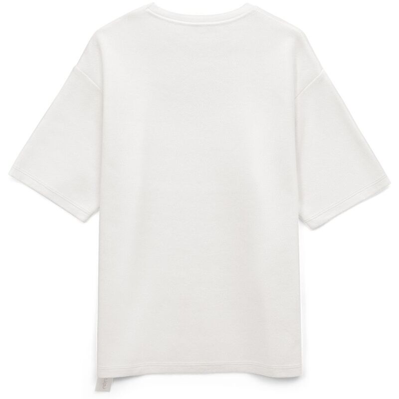 Джемпер с коротким рукавом Siluetti Volumica, молочно-белый арт.20573.60