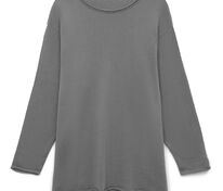 Лонгслив унисекс Siluetti Fuori, серый арт.20574.10