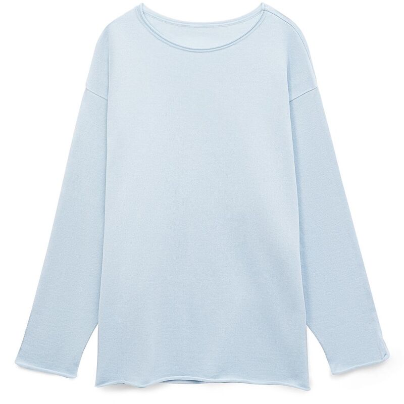 Лонгслив унисекс Siluetti Fuori, светло-голубой арт.20574.17