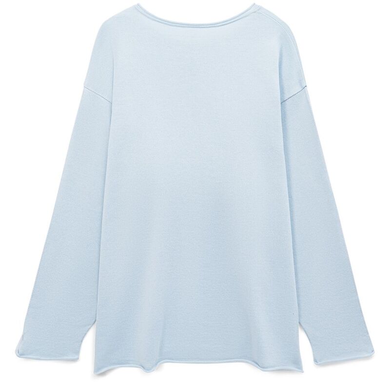 Лонгслив унисекс Siluetti Fuori, светло-голубой арт.20574.17