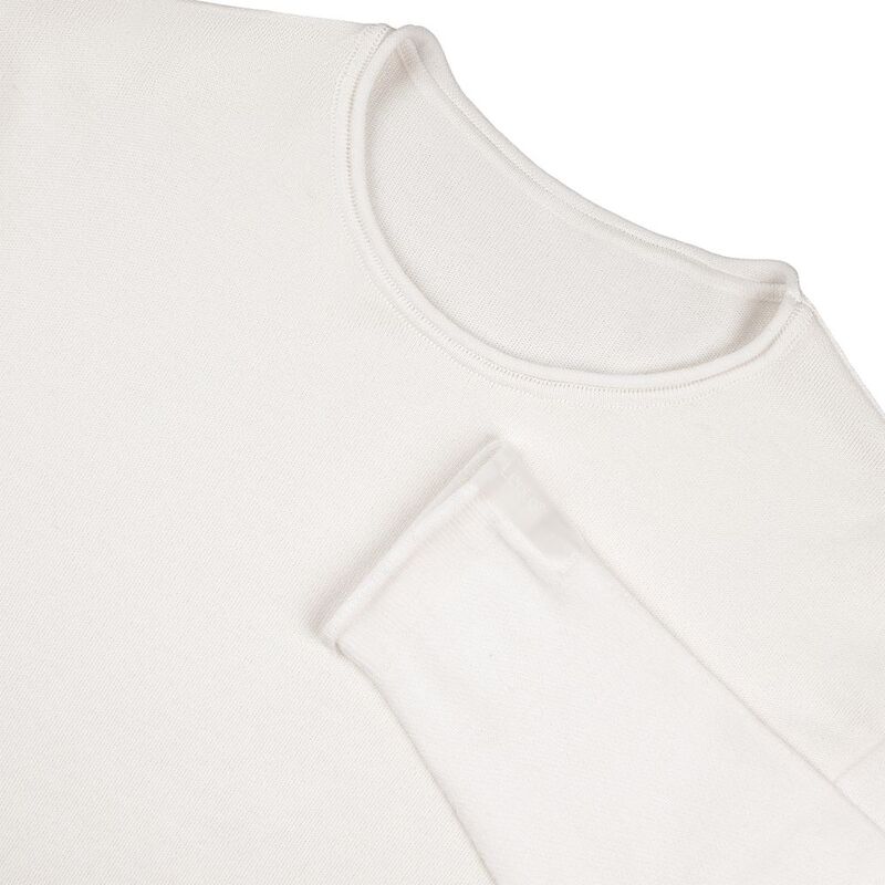 Лонгслив унисекс Siluetti Fuori, молочно-белый арт.20574.60