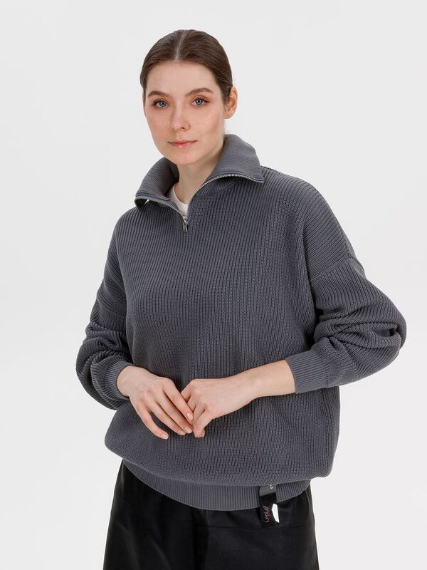 Джемпер Siluetti Birne, серый арт.20575.10