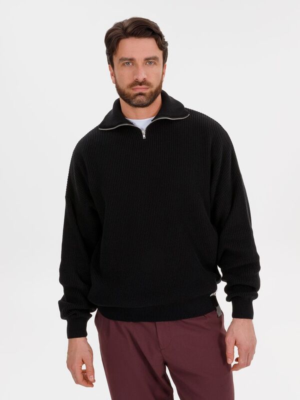 Джемпер Siluetti Birne, черный арт.20575.30