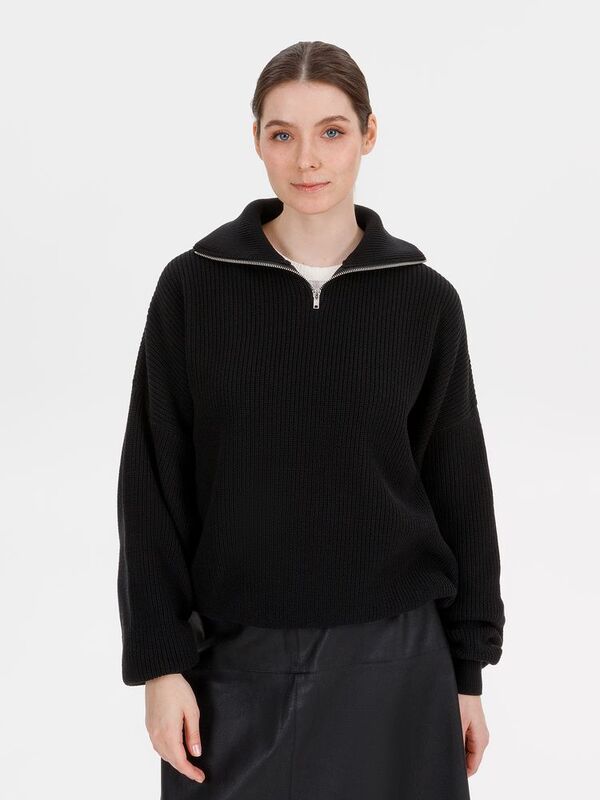 Джемпер Siluetti Birne, черный арт.20575.30