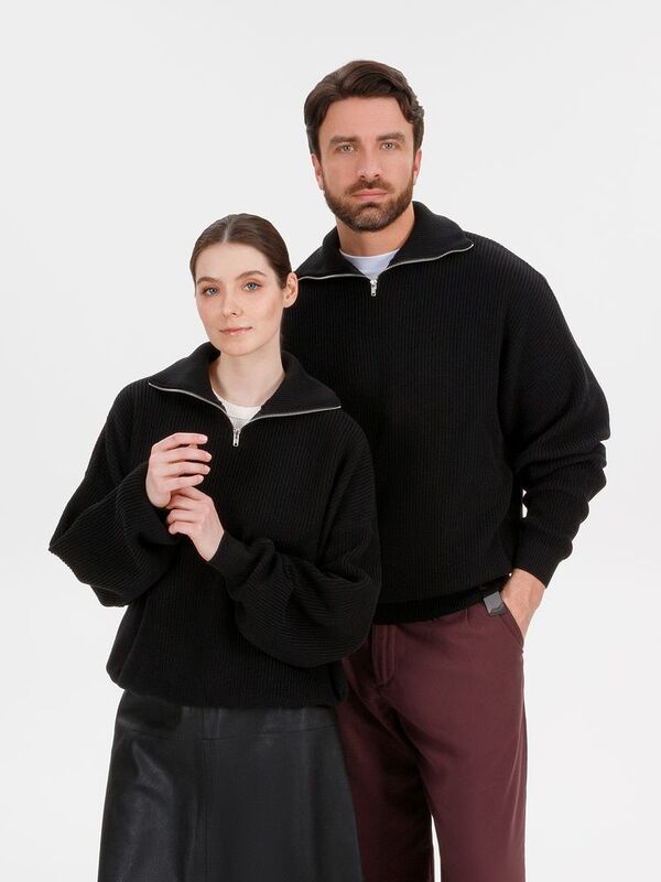Джемпер Siluetti Birne, черный арт.20575.30