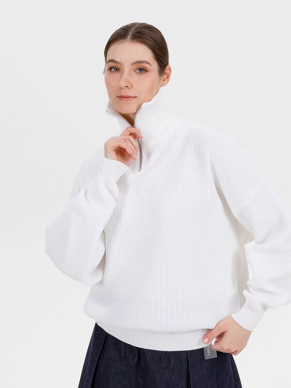 Джемпер Siluetti Birne, молочно-белый арт.20575.60