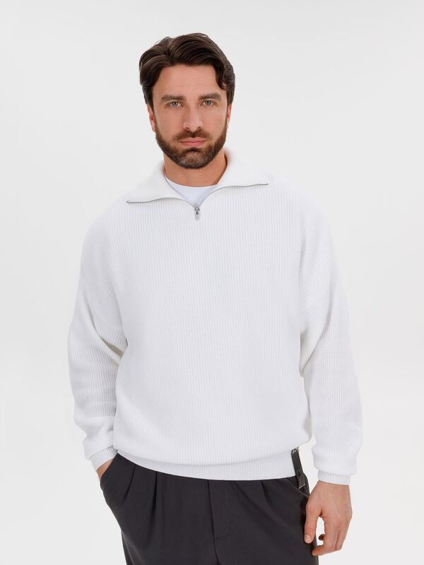 Джемпер Siluetti Birne, молочно-белый арт.20575.60