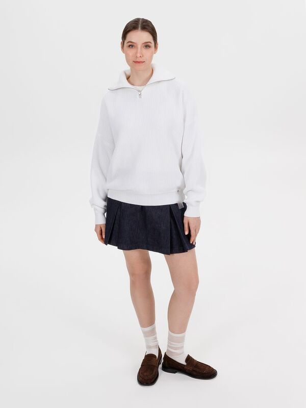 Джемпер Siluetti Birne, молочно-белый арт.20575.60