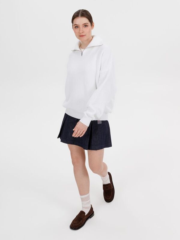 Джемпер Siluetti Birne, молочно-белый арт.20575.60