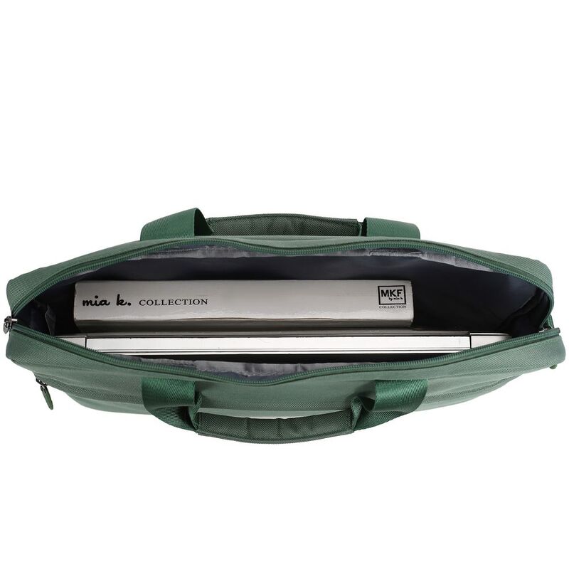 Сумка для ноутбука L215, зеленая арт.17454.90