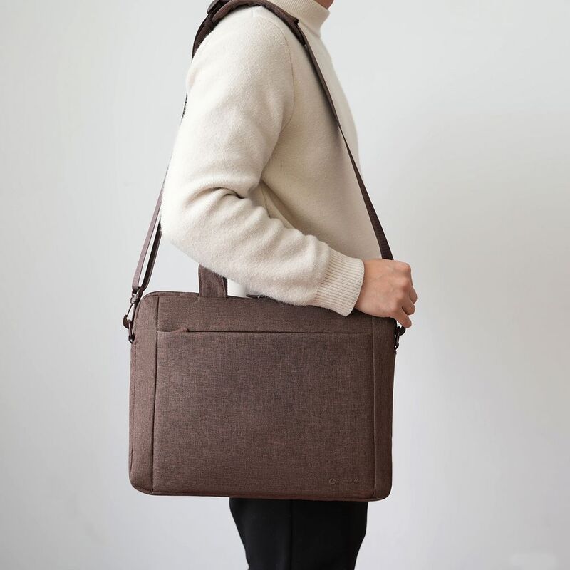 Сумка для ноутбука L224, коричневая арт.17456.59