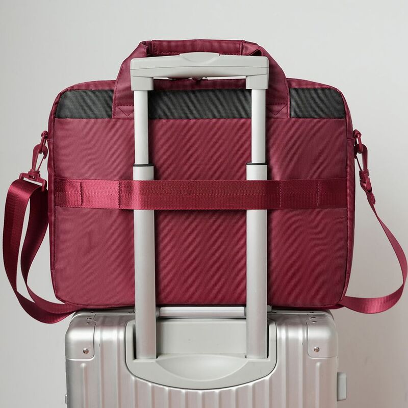 Сумка для ноутбука L245, бордовая арт.17462.55